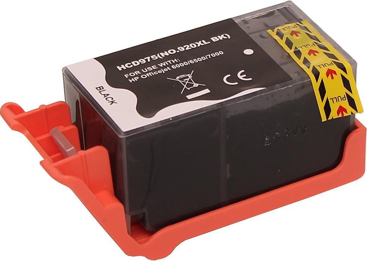 Inkmaster Premium Huismerk Inktcartridge voor HP 920 XL BK Zwart cartridge 60 ml !  geschikt voor printers HP Officejet 6000 , 6500 , 6500 A , 6500 A Plus , 7000 , 7500 A , Pro 6000