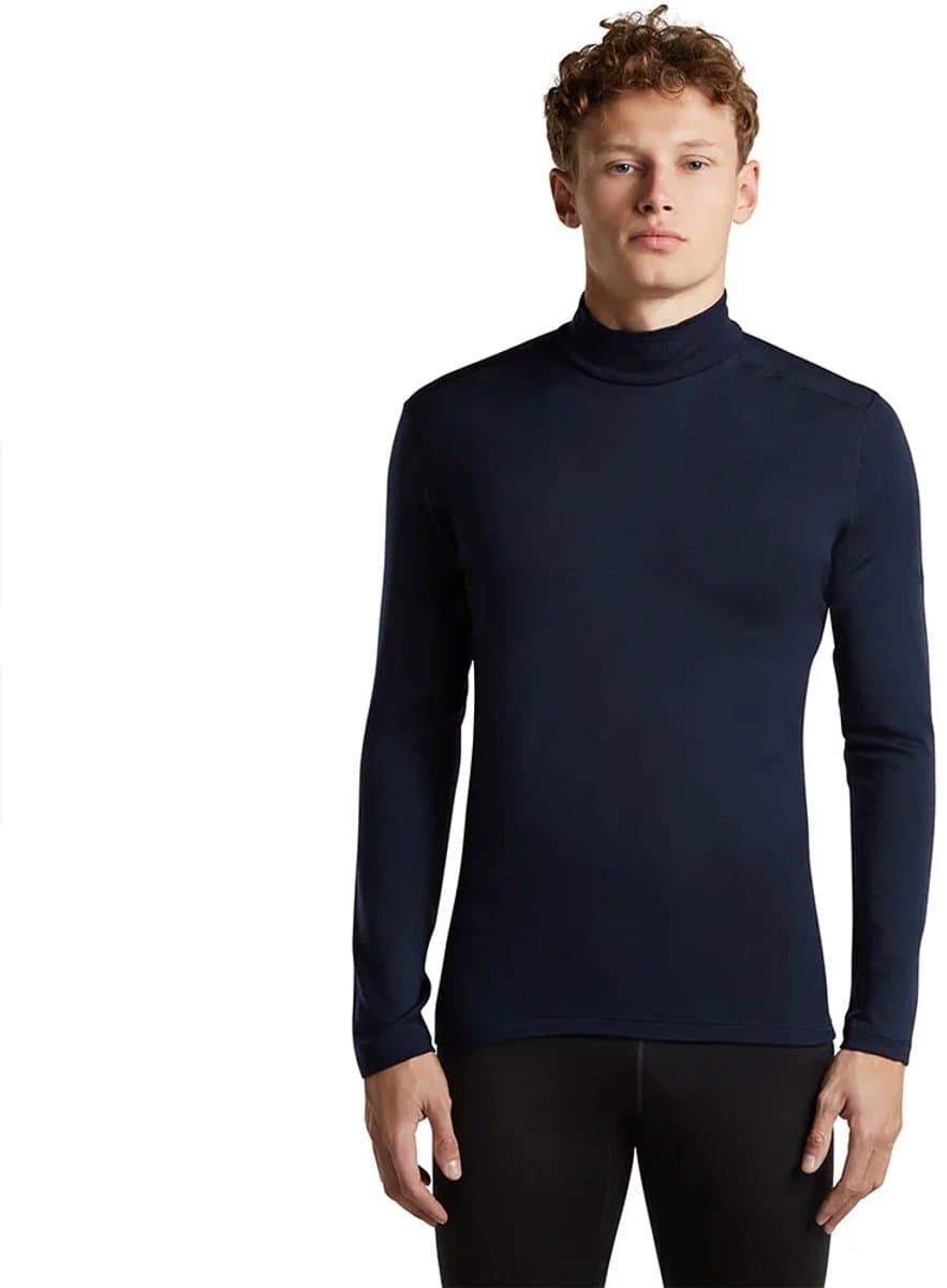 Icebreaker 260 Tech T-shirt Met Lange Mouwen Blauw XL Man
