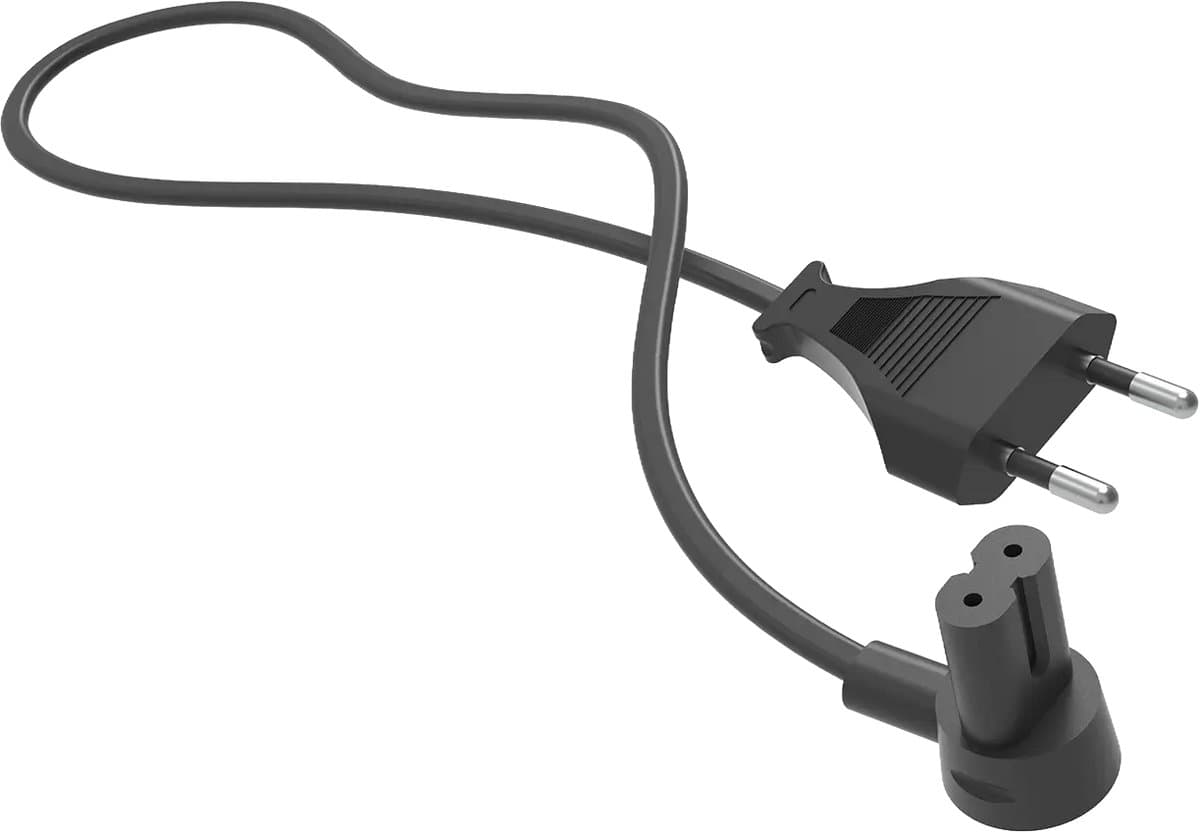 Flexson FLXE035M1021EU electriciteitssnoer Zwart 0,35 m