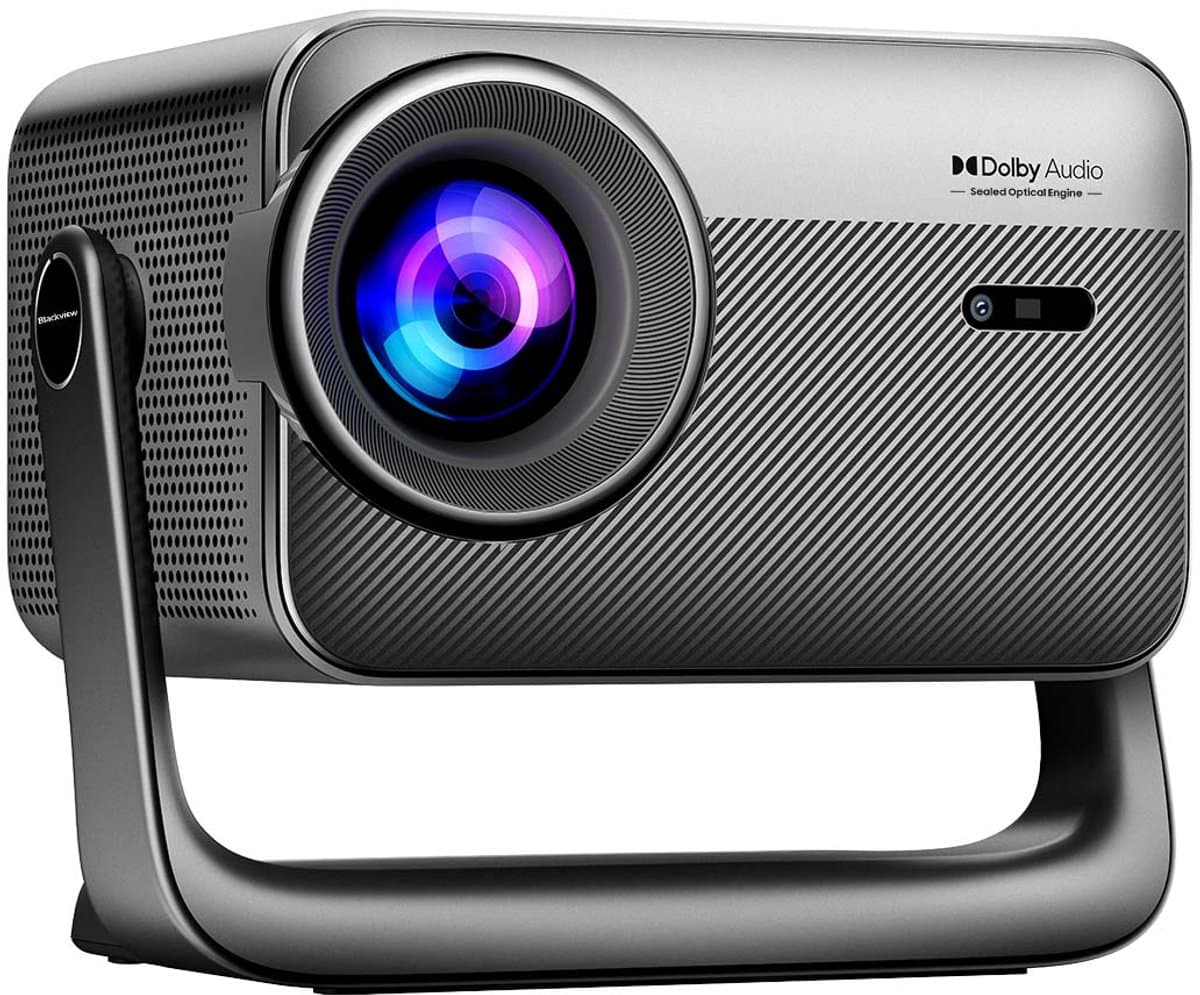 Beamer - Blackview PV1000 Max - Beamer met Apps - VIDAA OS - 1000 Lumens - 1080P Full HD Projector - 4K Ondersteuning - Ingebouwde Speakers - Bluetooth/WiFi