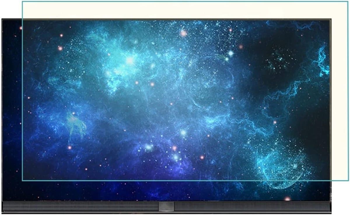 Schermbeschermer TV - Blauwlichtfilter Anti-glans - Beeldscherm Beschermen - 5-Laags Blauwlichtfilter - 42 Inch - Transparant