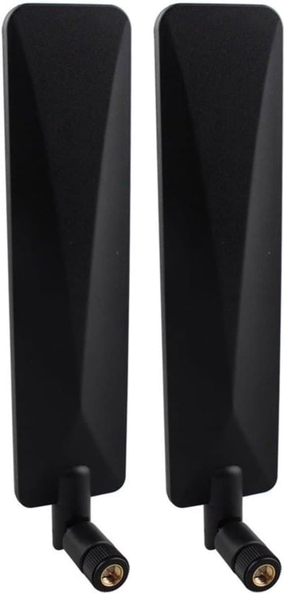 4G LTE Antenne SMA Mannelijke Antenne 9dBi - Compatibel met Vodafone EE O2 Drie Huawei Netgear ZTE - Voor Router Gateway Modem Trail Camera - Set van 2