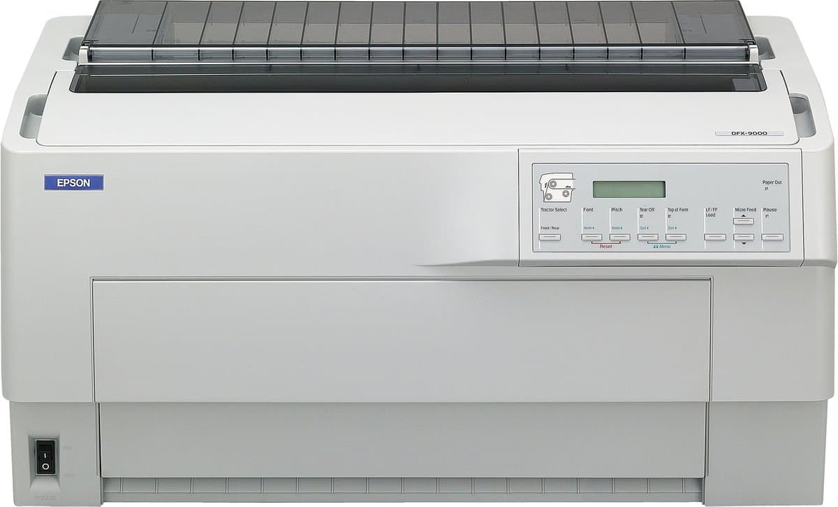 EPSON DFX9000ML 9needle matrix printer A3 USB PAR SER 240x144dpi 1550dps