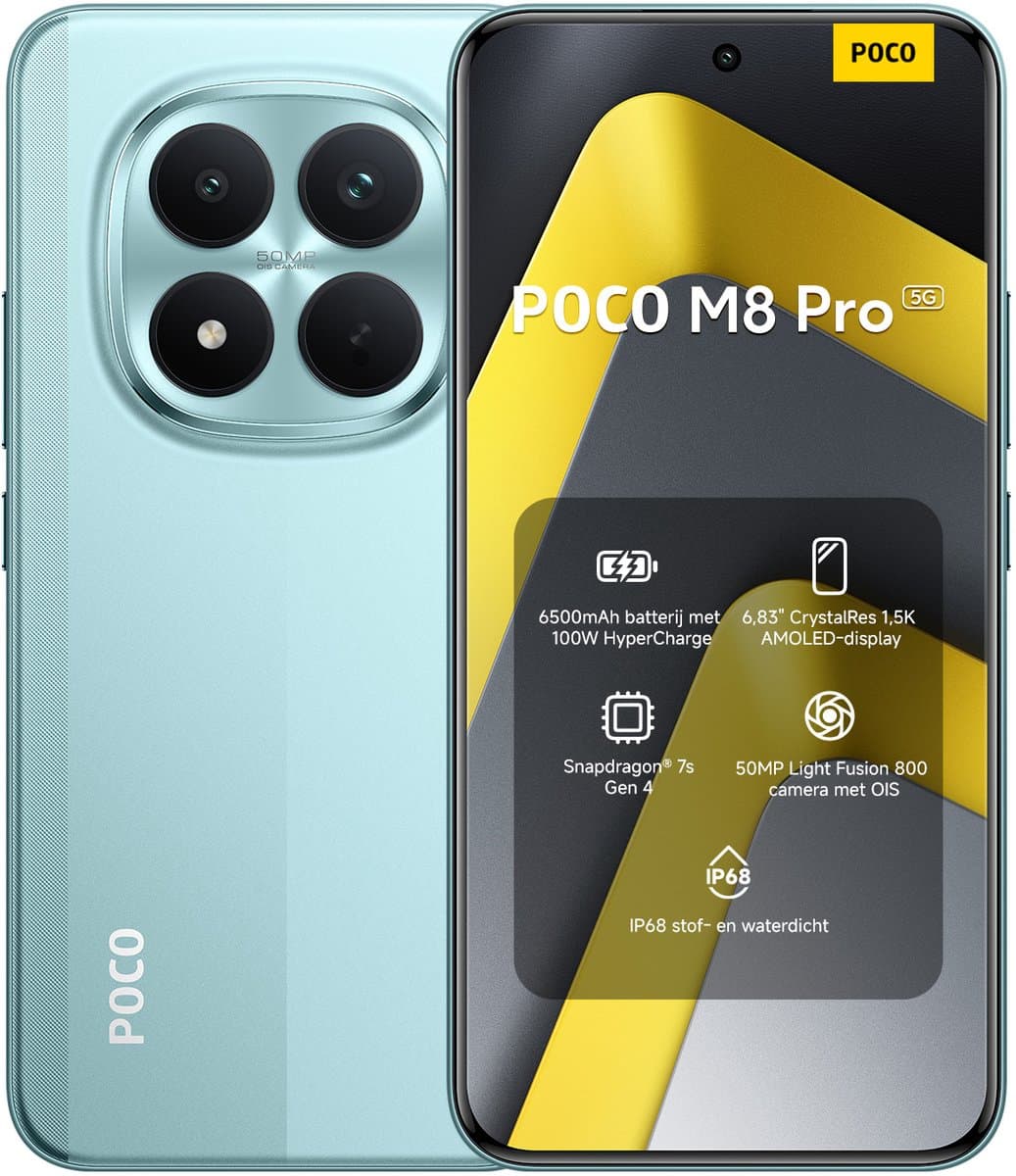 Xiaomi POCO M8 Pro 5G - 12GB - 512GB - Groen