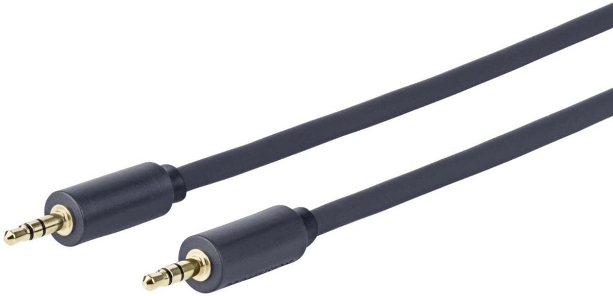 VivoLink 30m 3.5mm - 3.5mm audio kabel Black