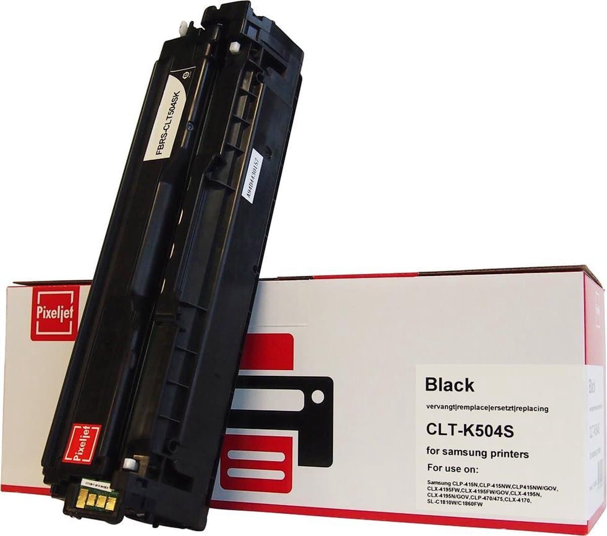 Pixeljet Samsung CLT-K504S Toner Cartridge - Zwart