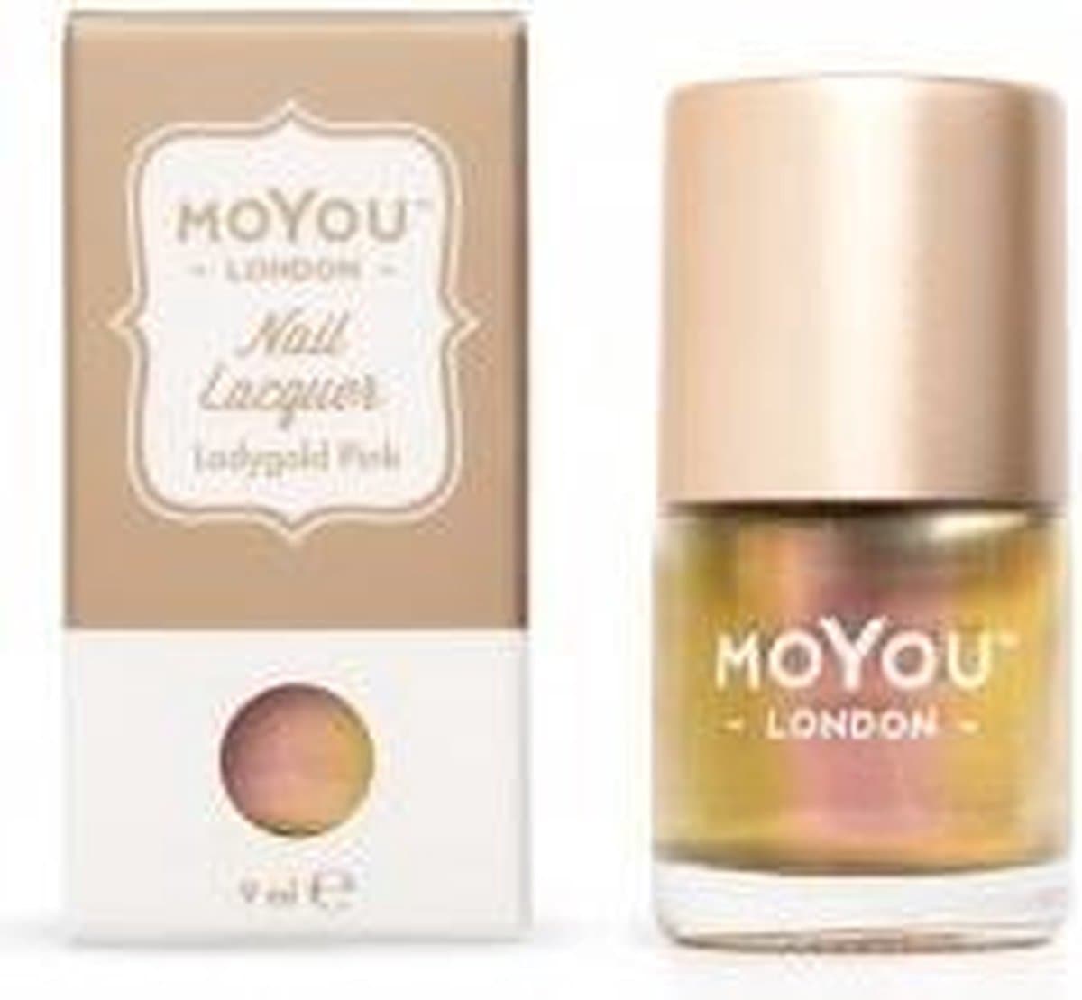 Lady Gold Pink 9ml by Mo You London