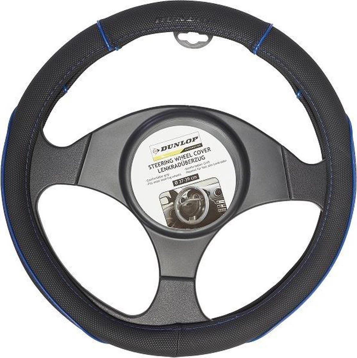 Dunlop stuurhoes - Zwart, 38 cm