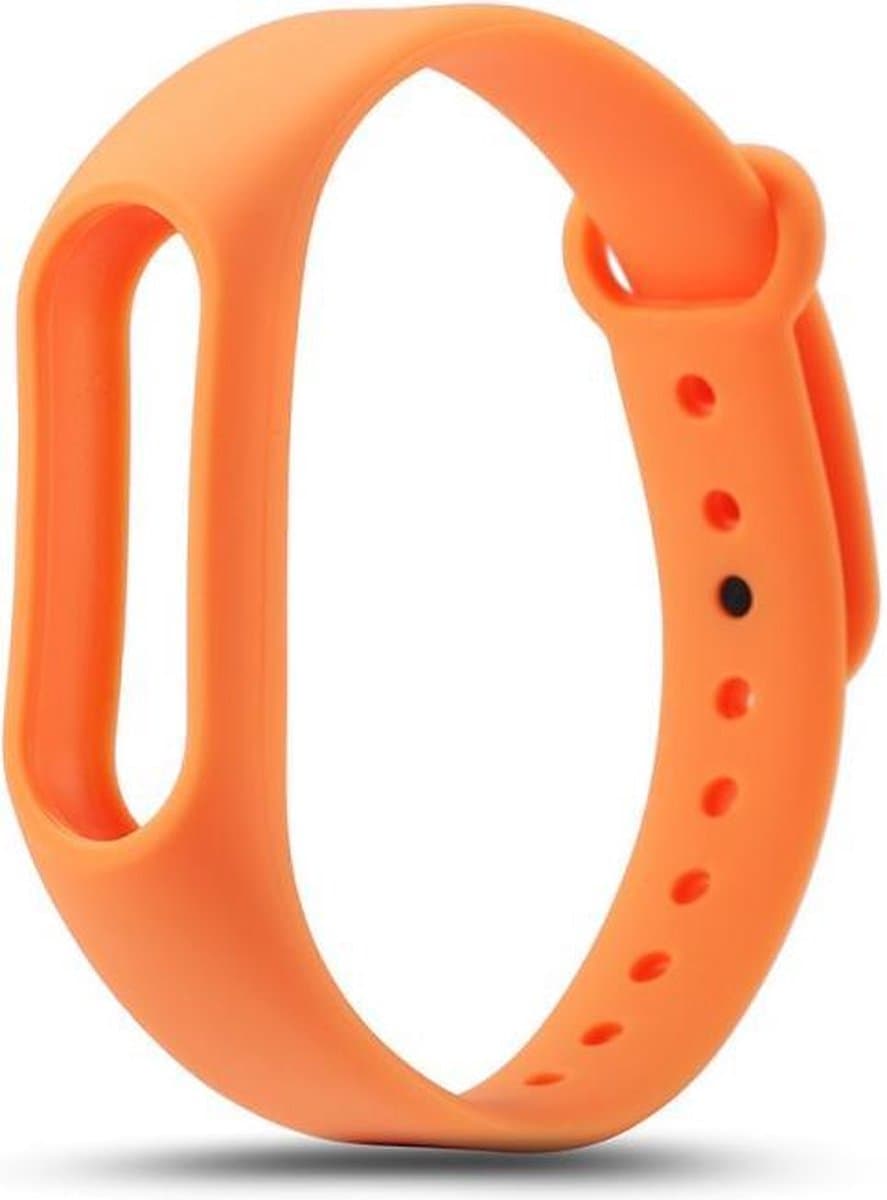 NedRo Siliconen bandje - Xiaomi Mi Band 2 - Oranje