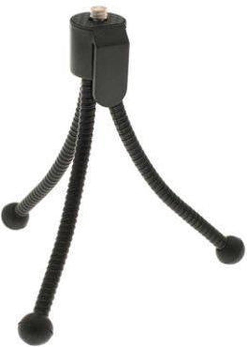 Zwart mini statief / tripod / UwCamera Huismerk