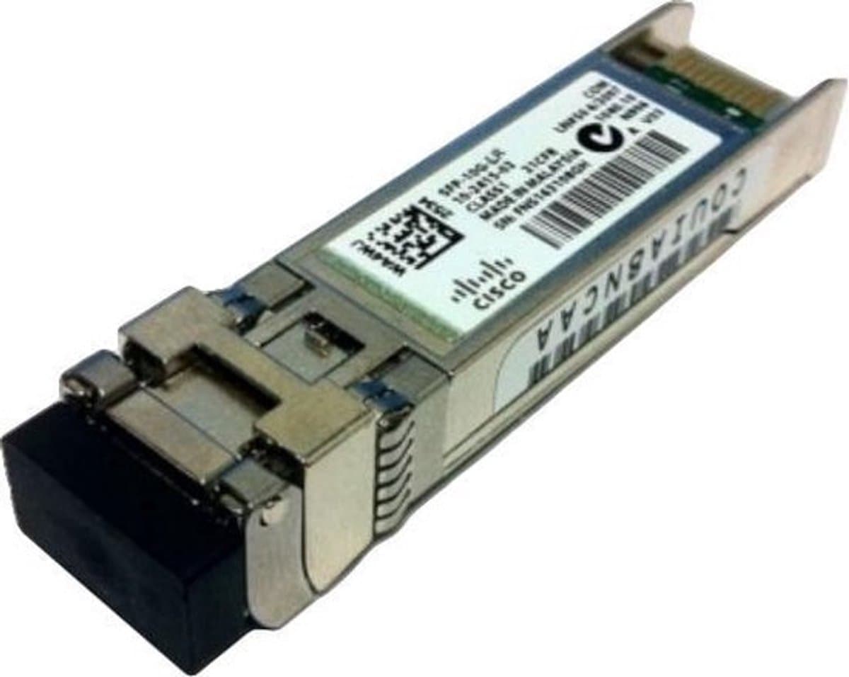 Cisco SFP+ 10km LC netwerk transceiver module Vezel-optiek 10000 Mbit/s SFP+ 1310 nm