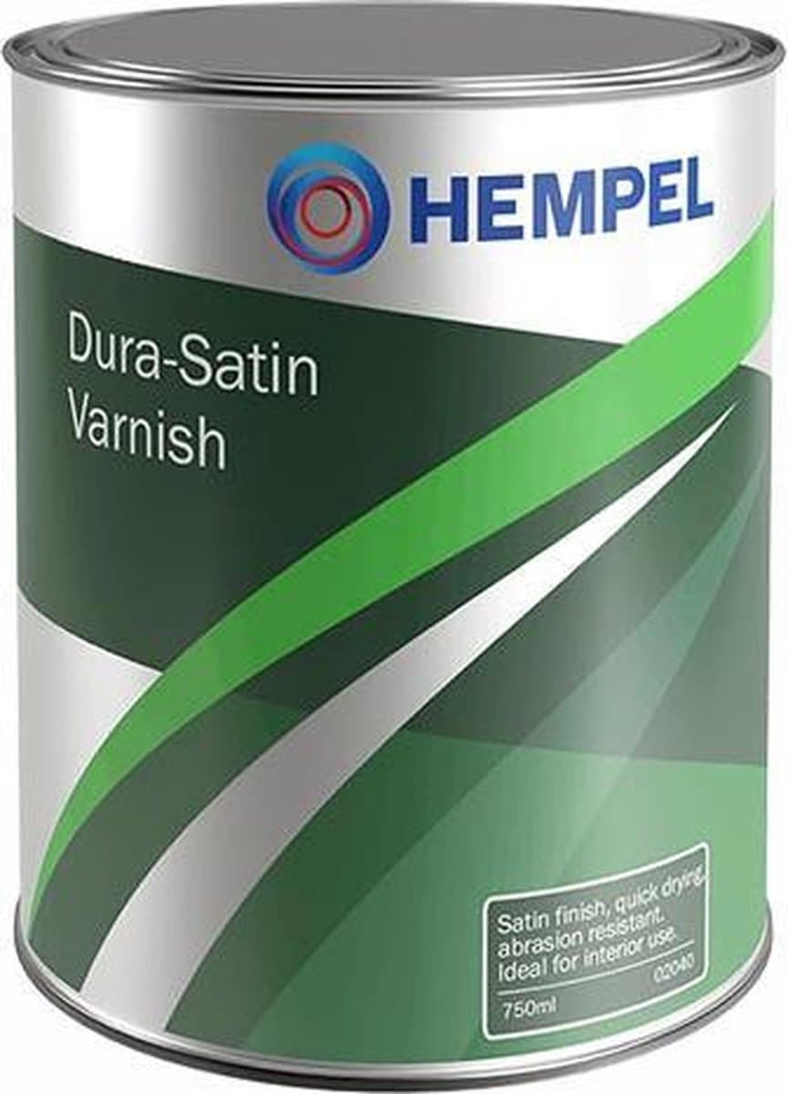 Hempel dura satin varnish 750ml Blanke Lak - Bootlak - Vloerlak
