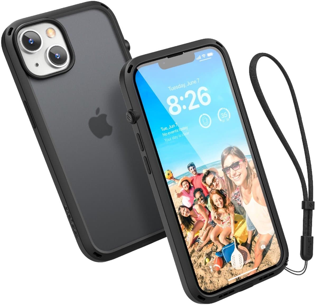 Catalyst Influence Case Compatible with MagSafe iPhone 14 Plus Stealth Black
