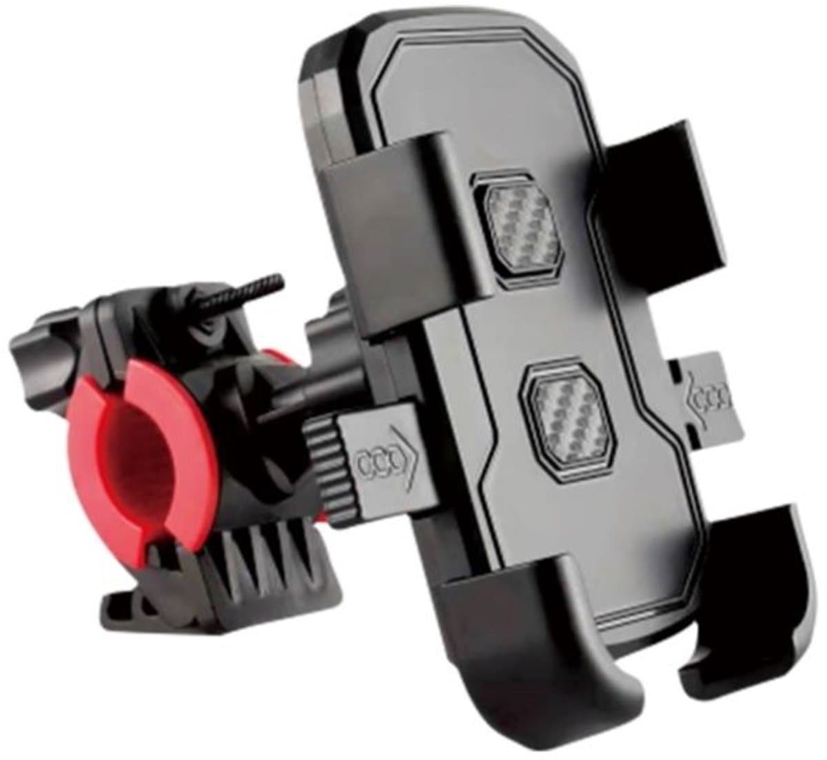 Telefoonhouder voor op de fiets, telefoonhouder voor op de motor, verstelbare telefoonhouder, schokbestendige telefoonhouder, 360° draaibaar.