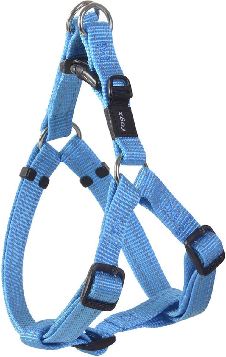 Rogz Utility Step-In Tuig Turquoise - Hondenharnas - L 53-76x2 Cm