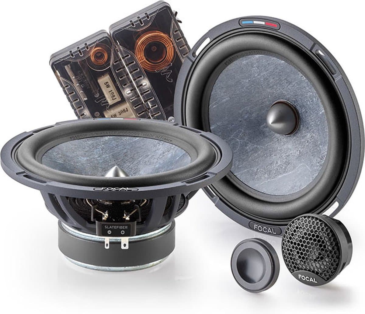Focal PS165SF - Autospeakers - Universele Autospeaker set - 16,5cm - 2-weg Componentenset