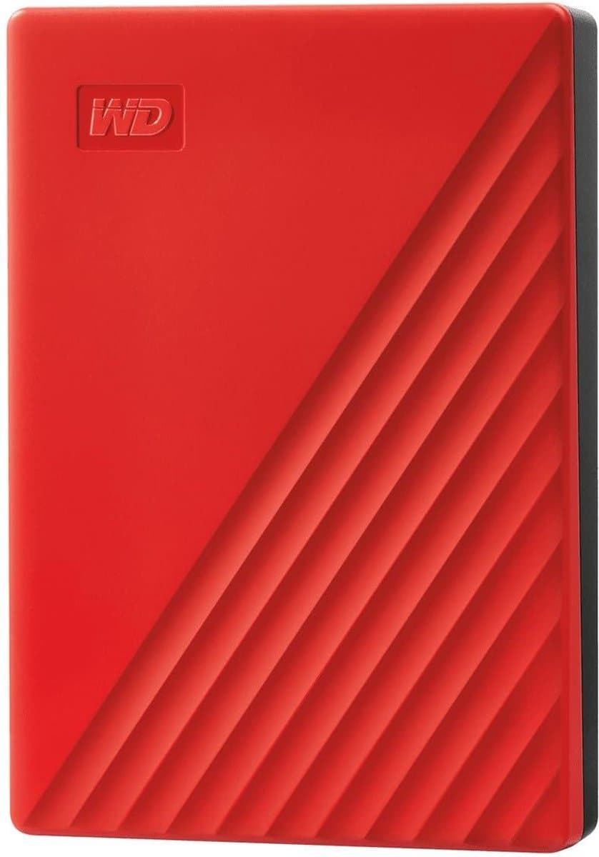 Western Digital My Passport - Externe harde schijf - 5 TB Rood