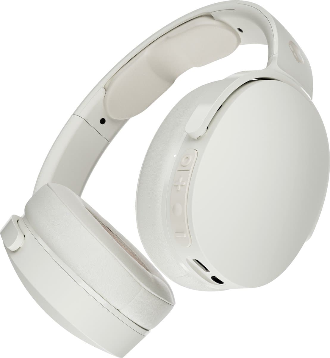 Skullcandy Hesh EVO Wireless Over-ear Koptelefoon - Draadloze Hoofdtelefoon - Snelladen (10 min = 3 uur) - Wit
