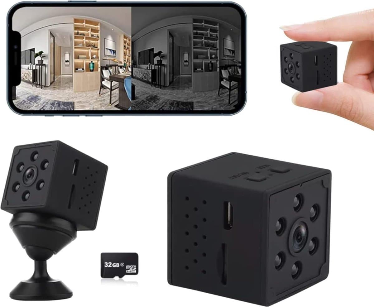 Verborgen camera - Spy camera - Spionage camera - Geheime camera - Spion camera - Must have!