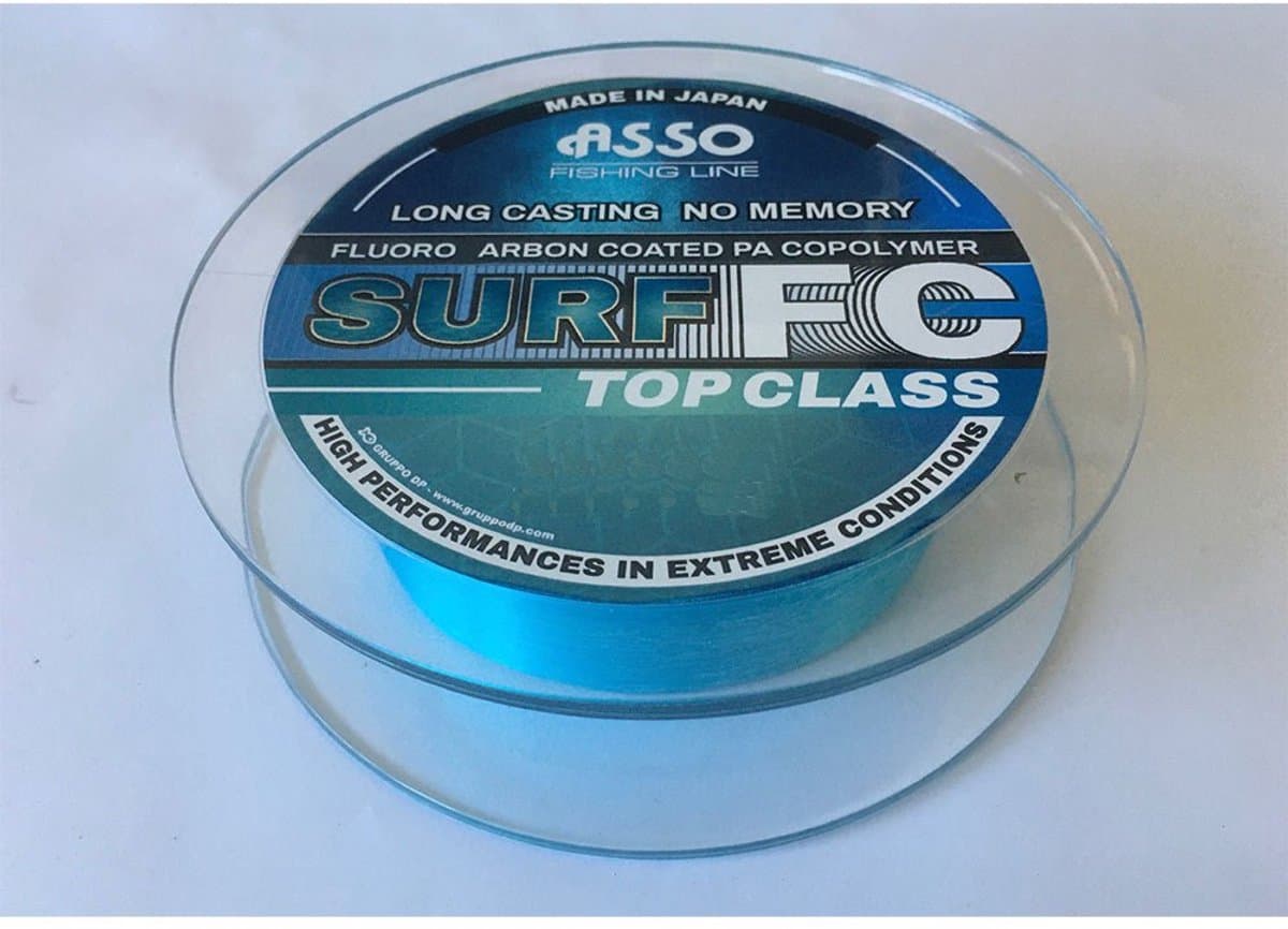 Asso Surf 1000 M Monofilament Blauw 4 Lbs
