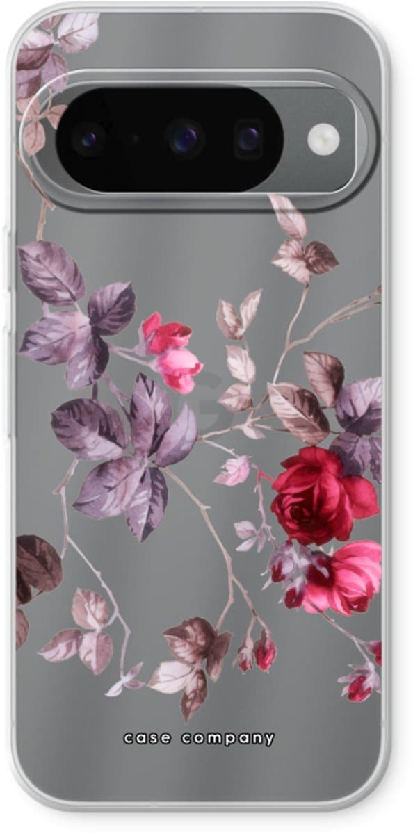 Case Company® - Hoesje geschikt voor Google Pixel 10 hoesje - Mooie bloemen - Soft Cover Telefoonhoesje - Bescherming aan alle Kanten en Schermrand