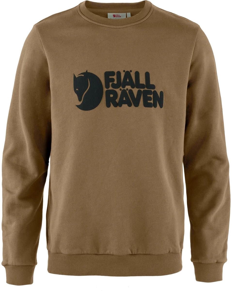 Fjallraven Logo Sweater Men - Trui - Heren - Wood Brown - Maat L