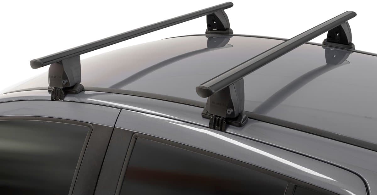 Dakdragers geschikt voor Citroën C1 I 2005-2014 5-deurs hatchback Menabo Delta zwart