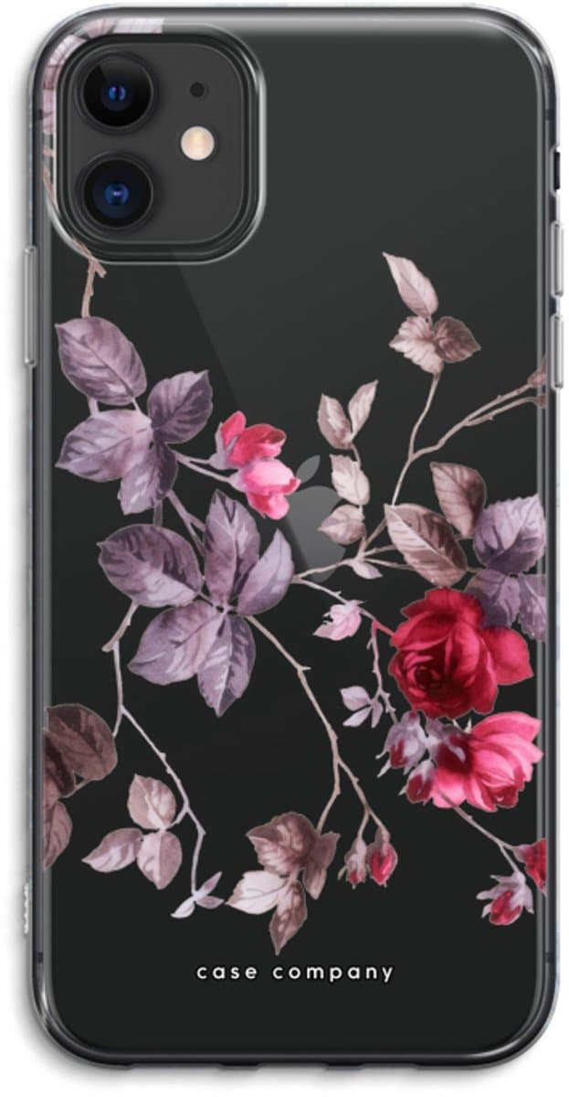 Case Company® - Hoesje geschikt voor iPhone 11 hoesje - Mooie bloemen - Soft Cover Telefoonhoesje - Bescherming aan alle Kanten en Schermrand
