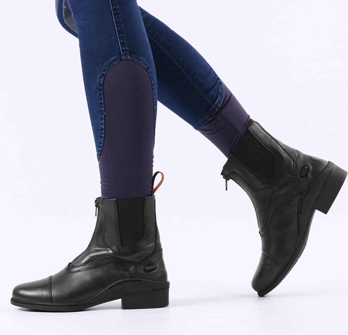 QUUR Jodhpurs Avator - Paardrijlaarzen - Leer - Zwart - Maat 35