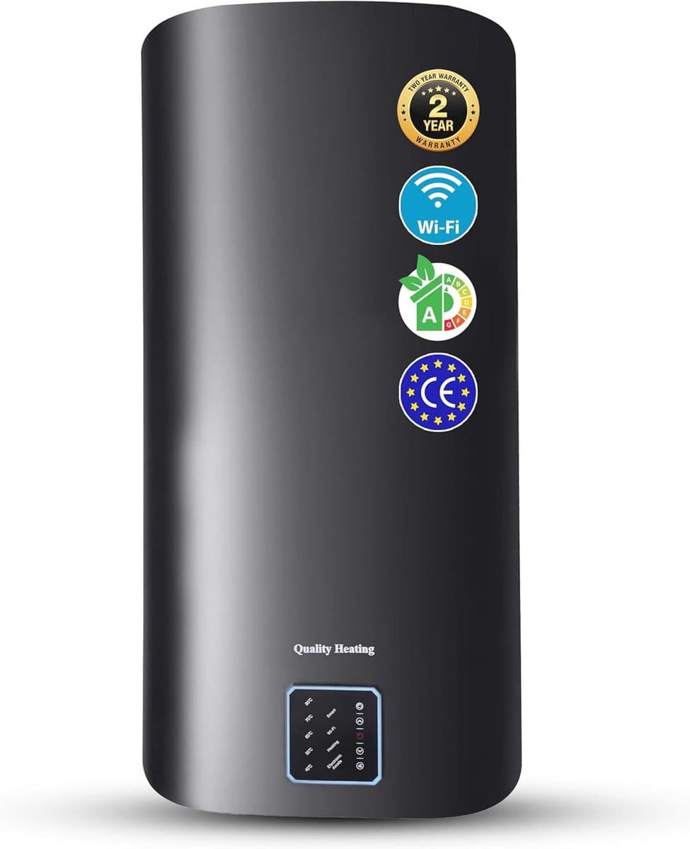 80 Liter Dual Electric Boiler met Digitale Controle en Wifi