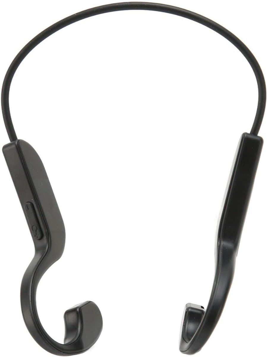 White-Label® Bone Conduction Headphone - Koptelefoon voor Activiteiten - Draadloos - Bleutooth - Zwart