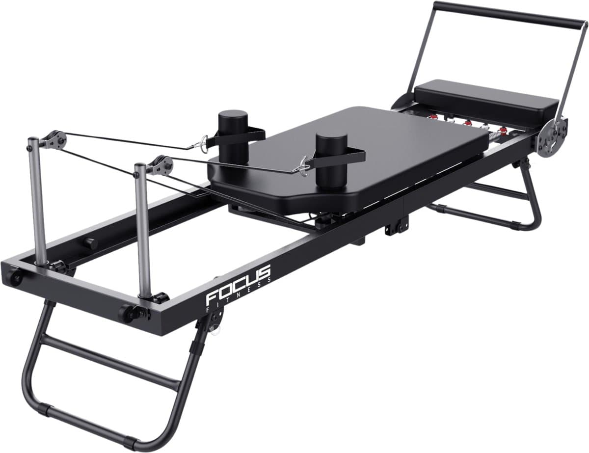 Focus Fitness Elara - Pilates Reformer - Verstelbare voetbar