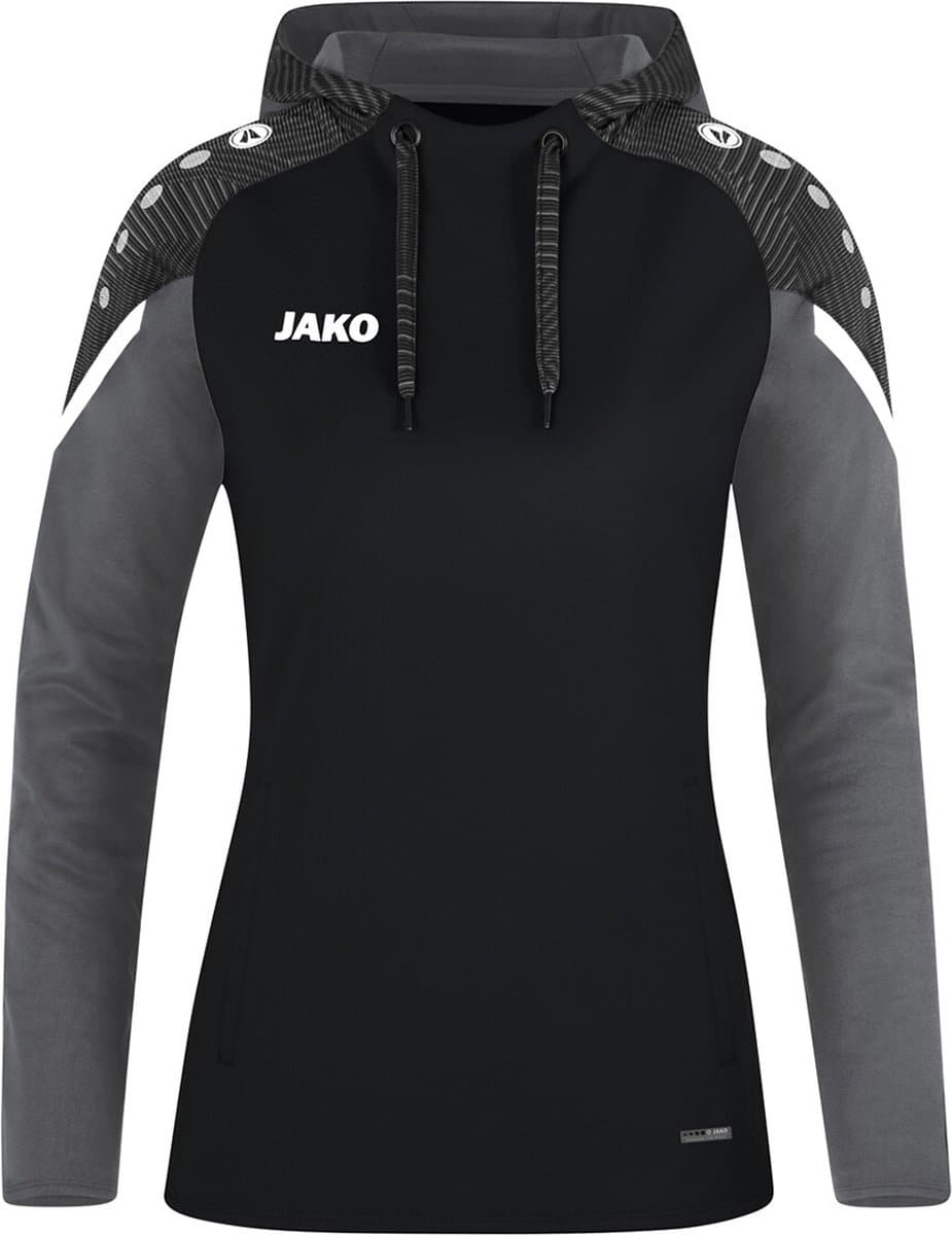 Jako - Sweater Performance Dames - Zwarte Hoodie-38
