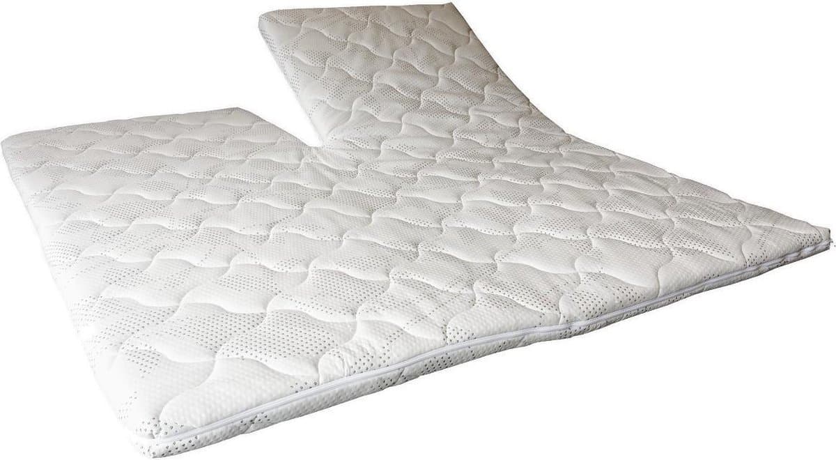Slaaploods.nl Splittopperhoes Deluxe - 180x210 - Met Rits - Anti Allergisch