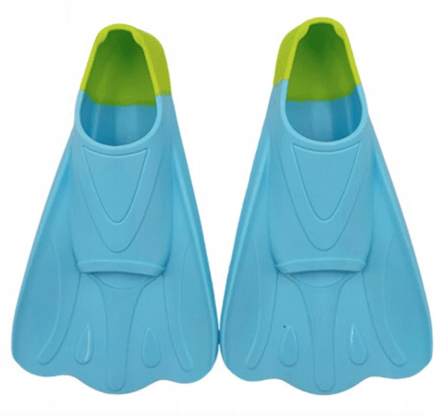 Korte Zwemvliezen Blauw Maat 36/37 - Zwemmen & Snorkelen