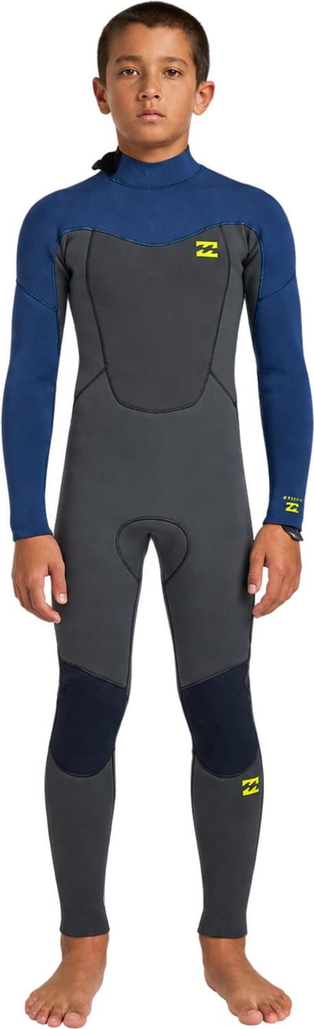 2026 Billabong Junior Absolute Core 4/3mm Rug Ritssluiting Wetsuit ABB