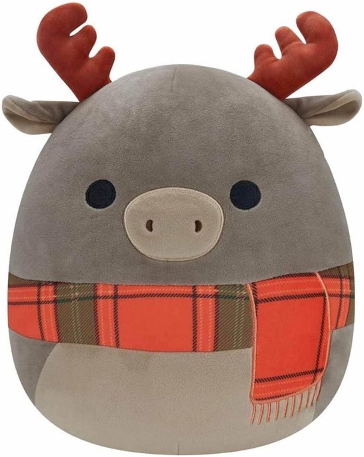 Squishmallow 19 cm - Patterson de eland met sjaal - Superzachte verzamelknuffel