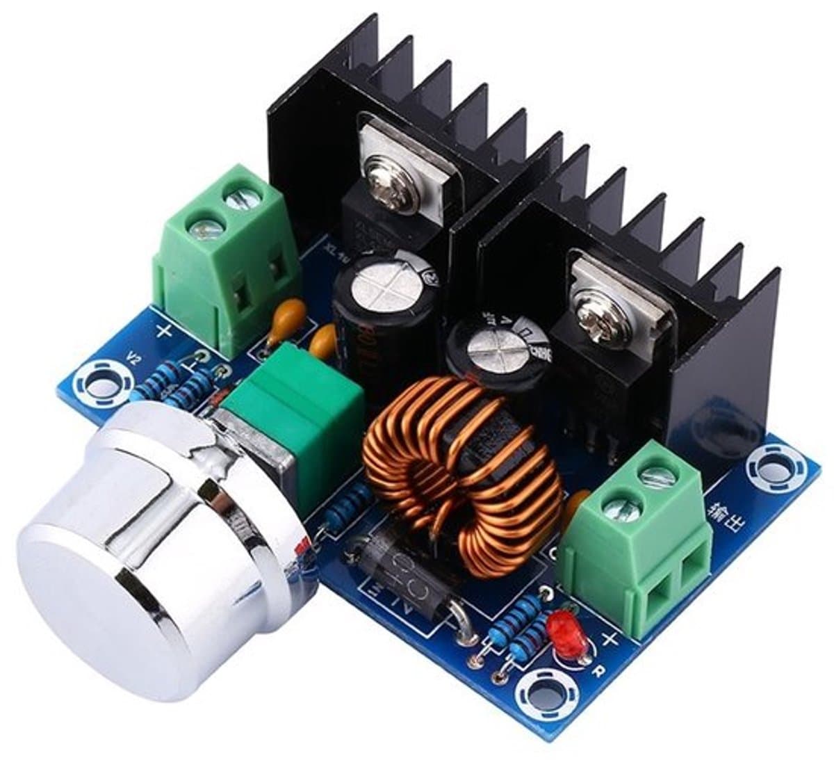 Dailygoody - 8A Voltage - DC 4-40v naar DC 1.25-36v Buck Converter