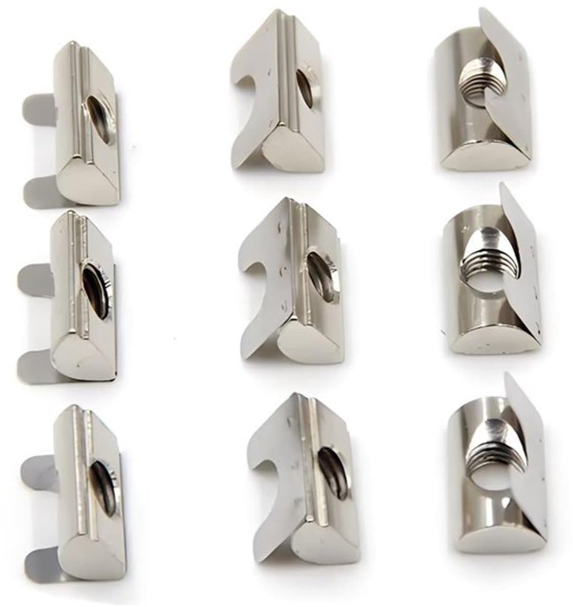 Aladdien - T-groefmoeren - T-moeren voor aluminium profiel - 10 stuks - M6