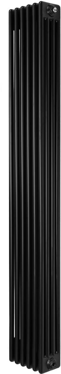Traditionele 4-kolom radiator - verticaal - zwart - 1800 x 290 mm