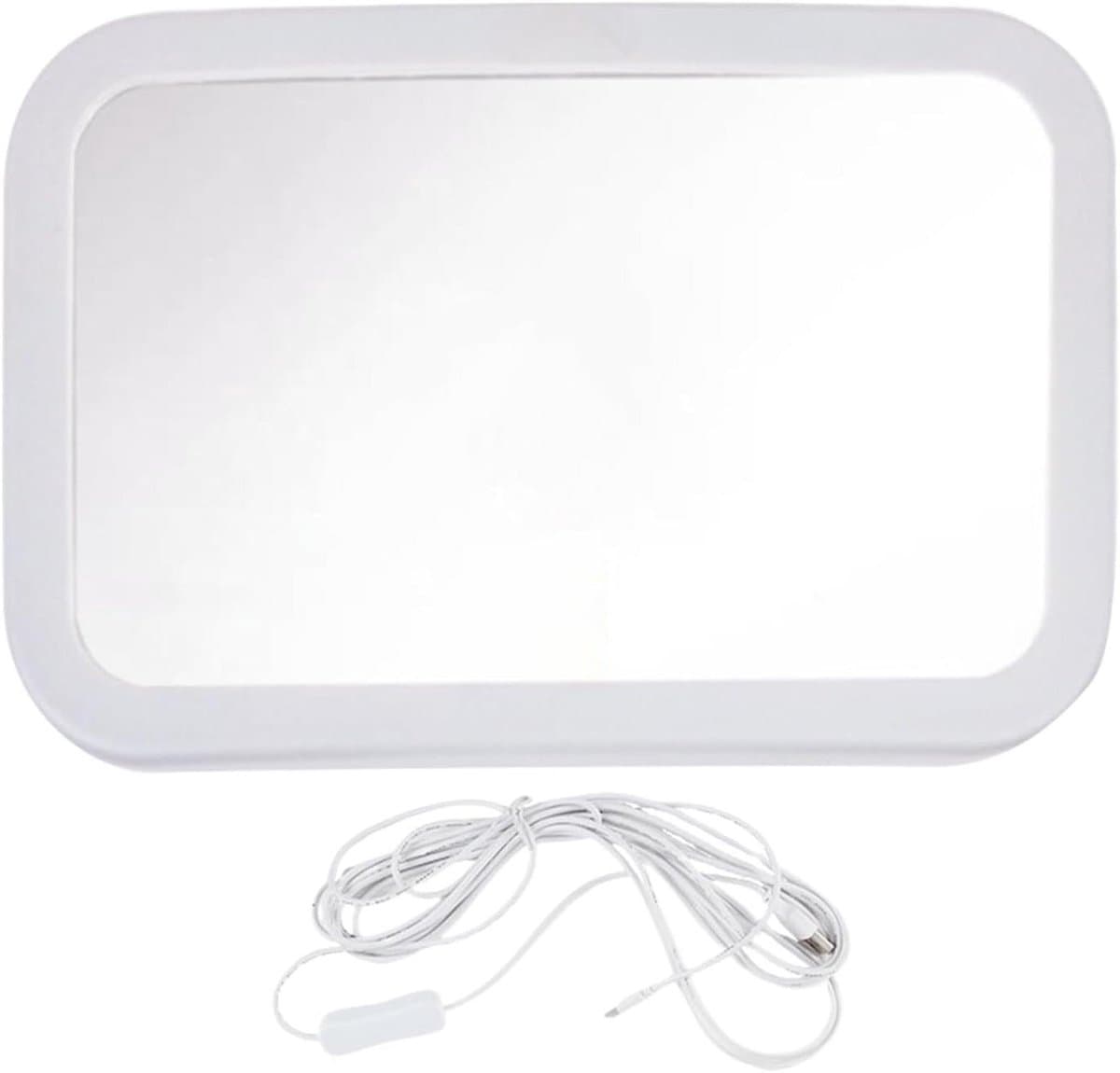 Babyspiegel Auto - Kinder Monitor - Veilig Reizen - Breedhoekig Zicht - 25 cm - Zwart