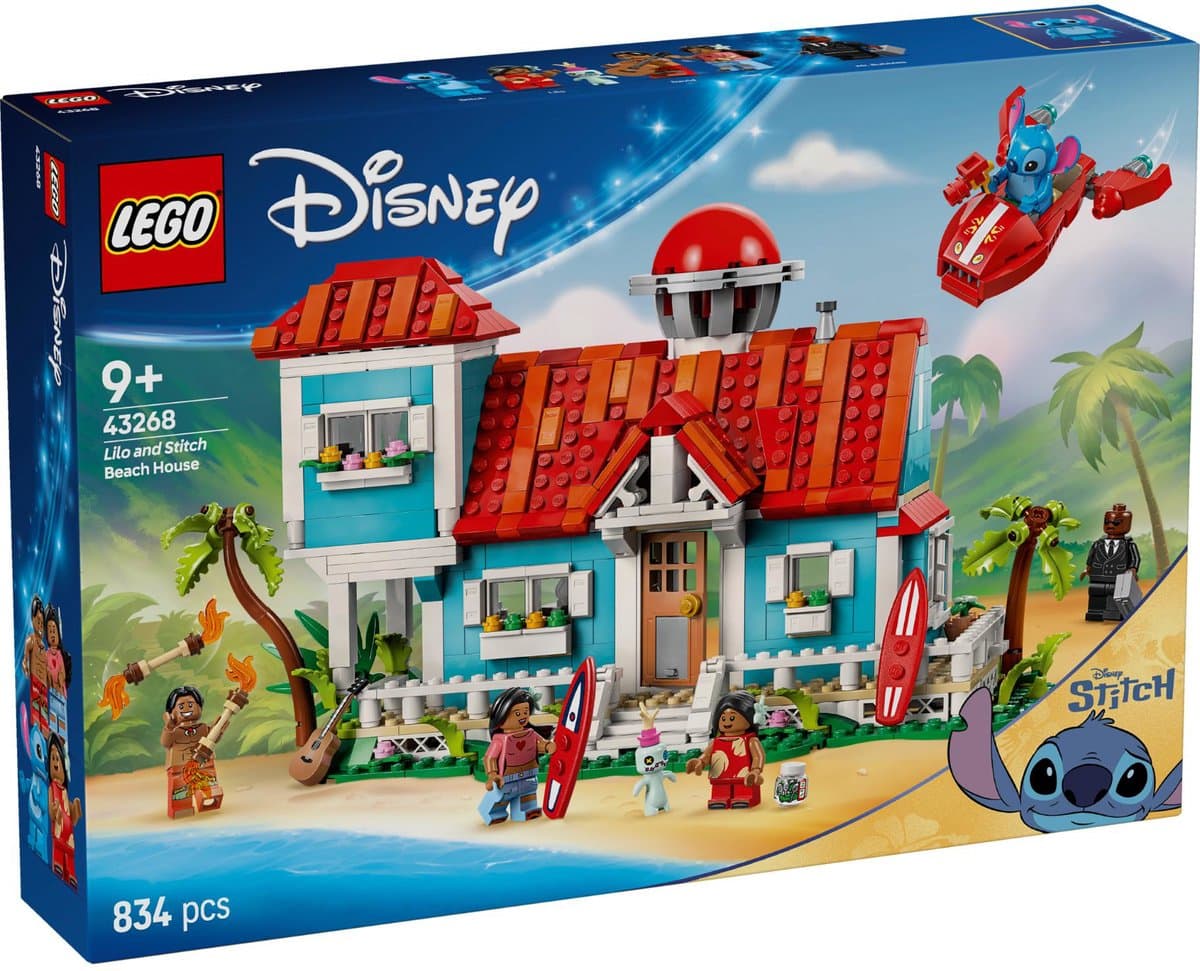 LEGO Disney Lilo en Stitch Strandhuis 43268