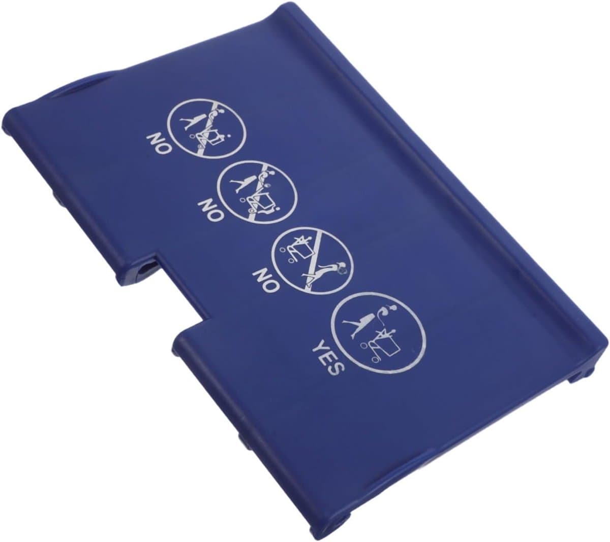 Winkelwagen Peuterstoel - Kinderzitje Boodschappenwagen - Veilig Winkelen - Antislip Bescherming - 2220X1550X240CM - Blauw