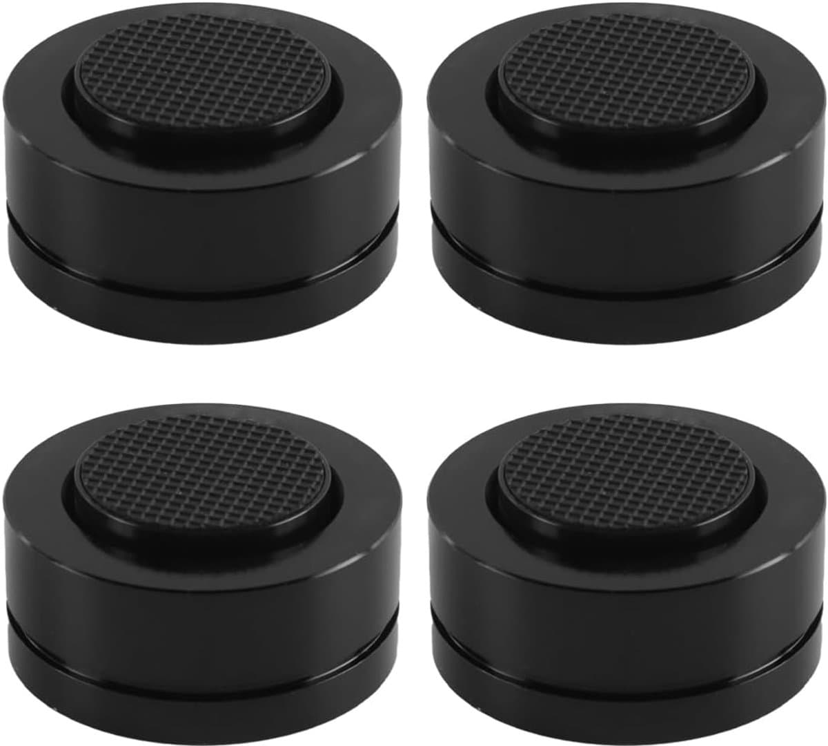 Speaker Voetjes - Audio Stabilizers - Geluid Verbeteren - Geïntegreerde Pootjes - 38.7mm Diameter - Zwart
