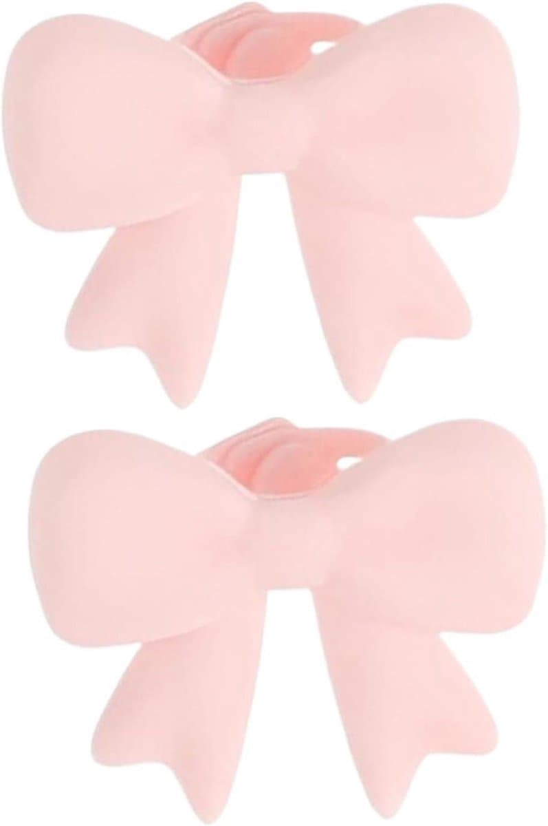 Decoratieartikel Koptelefoon - Siliconen Clip - Stijl Toevoegen - Nauwe Pasvorm - 6 x 3 x 2 cm - Roze