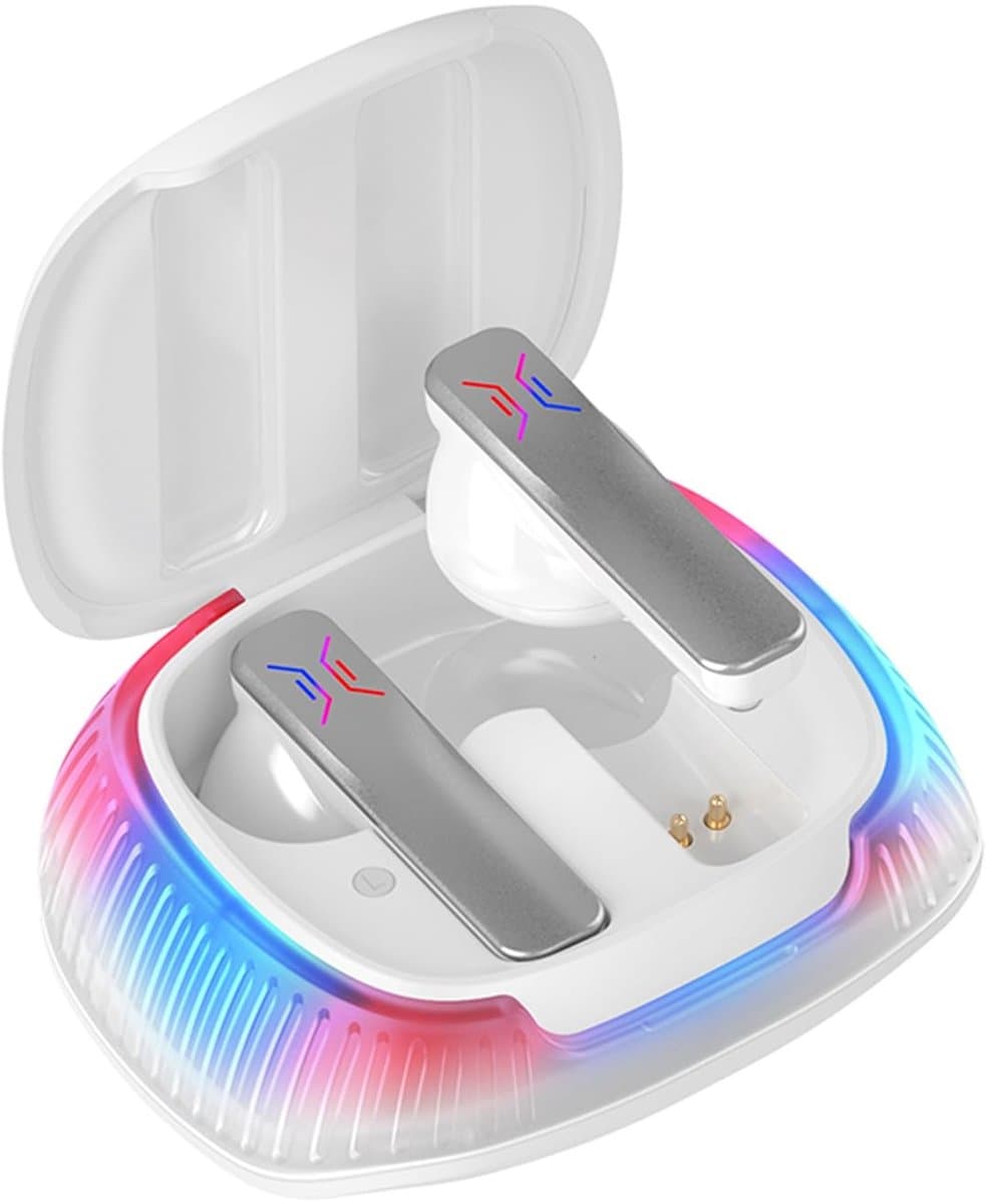 VT Goods - Vertalerapparaat - Vertaalheadset - Directe Vertaling - Wit - Bluetooth Oordopjes - 74 Talen - Geschikt voor Muziek en Bellen