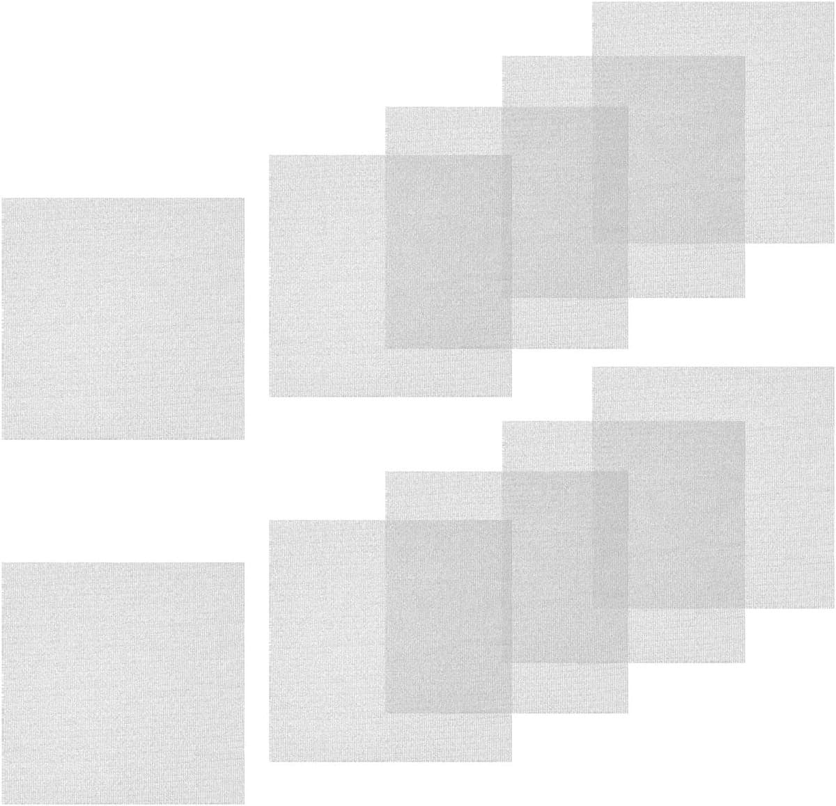 Antislip Bureaustoel Matten - Stoel Kussens - Werkplek Stabiliteit - Herbruikbaar Mesh Ontwerp - 40x40 cm - Beige