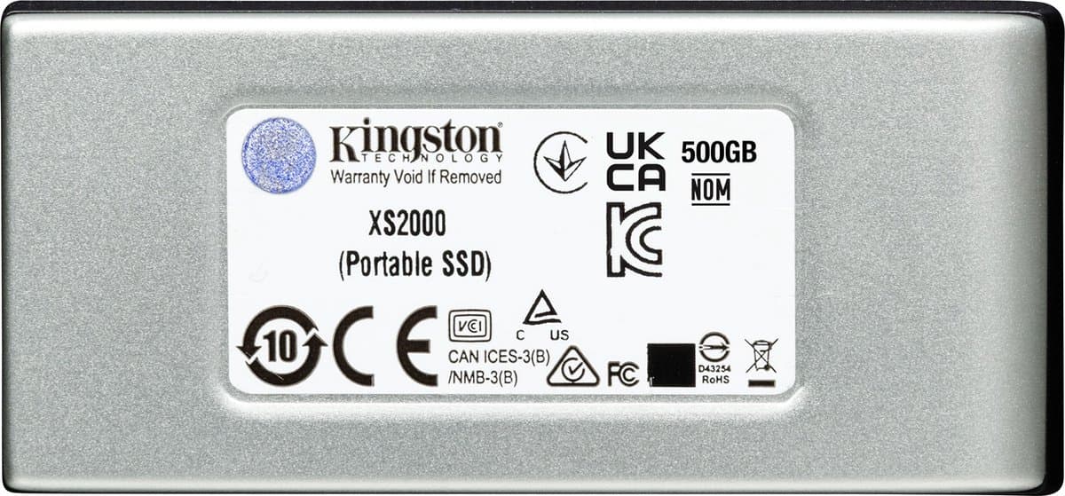 Kingston Technology 500 G draagbare SSD XS2000