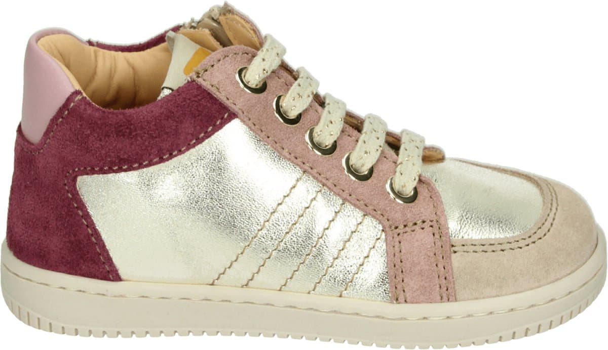 Ocra - D076 - Half-hoog - Kleur: Roze - Maat: 23