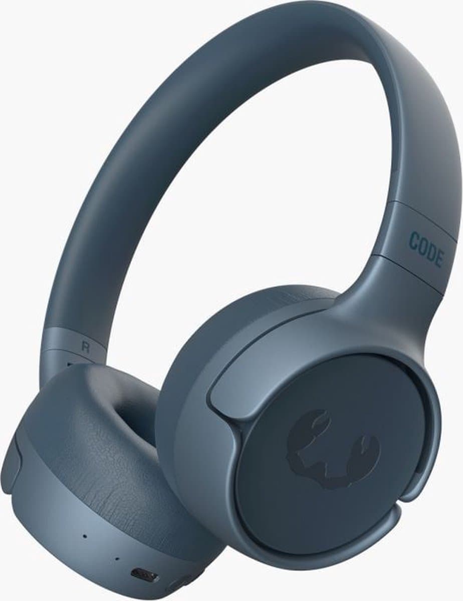 Fresh ‘n Rebel Code Fuse – Draadloze on-ear koptelefoon - Bluetooth - 30 uur Speeltijd - Blauw - Dive Blue